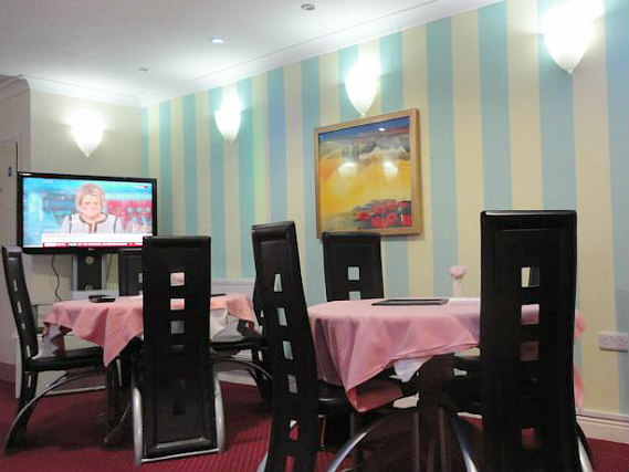 Enjoy dinner in the dining room